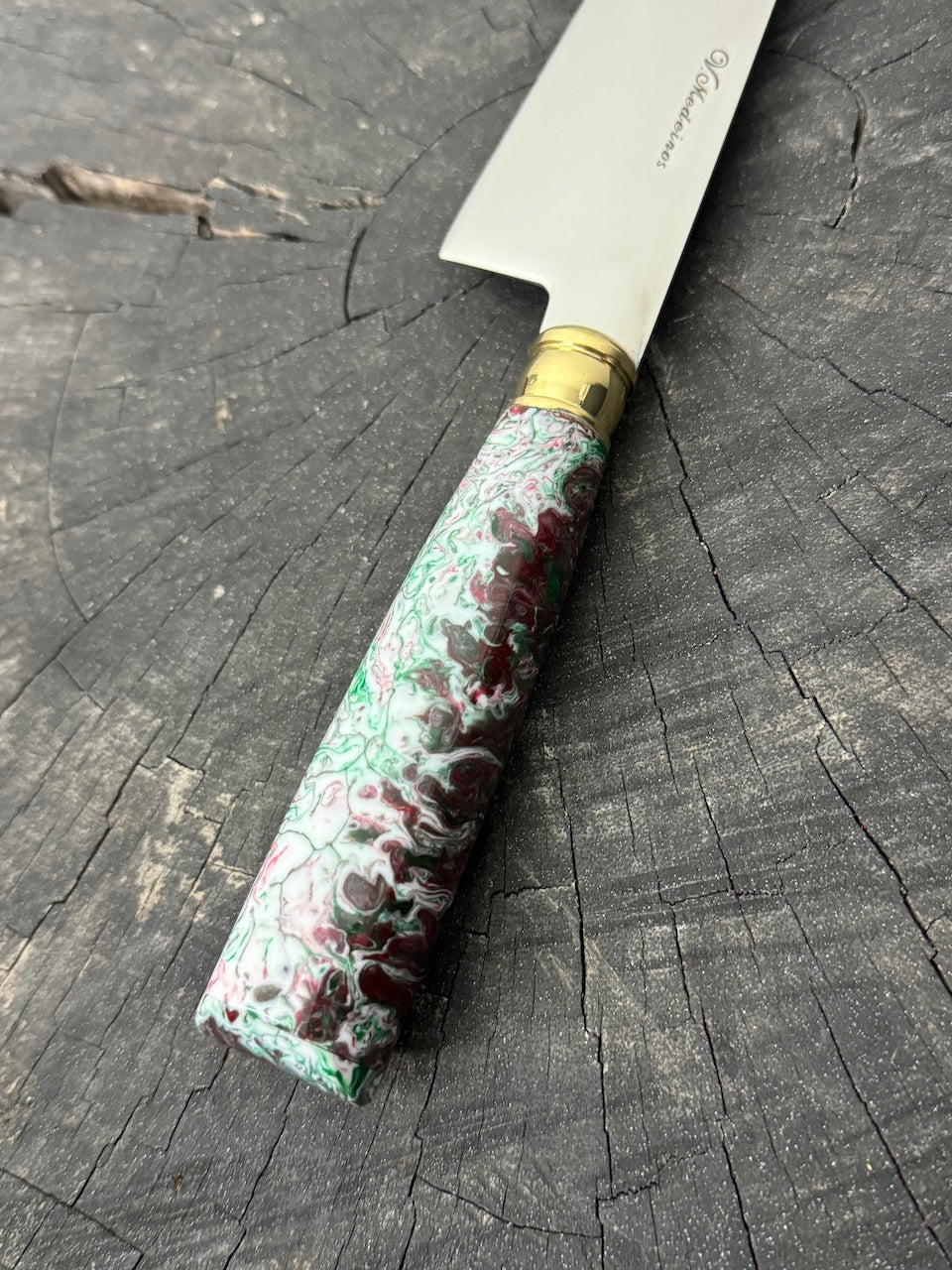 8" Branca Knife, Custom Block, SS440 - 210mm