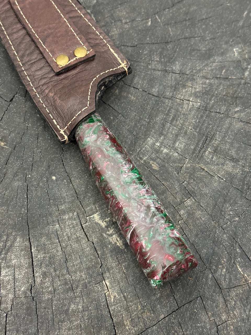 8" Branca Knife, Custom Block, SS440 - 210mm