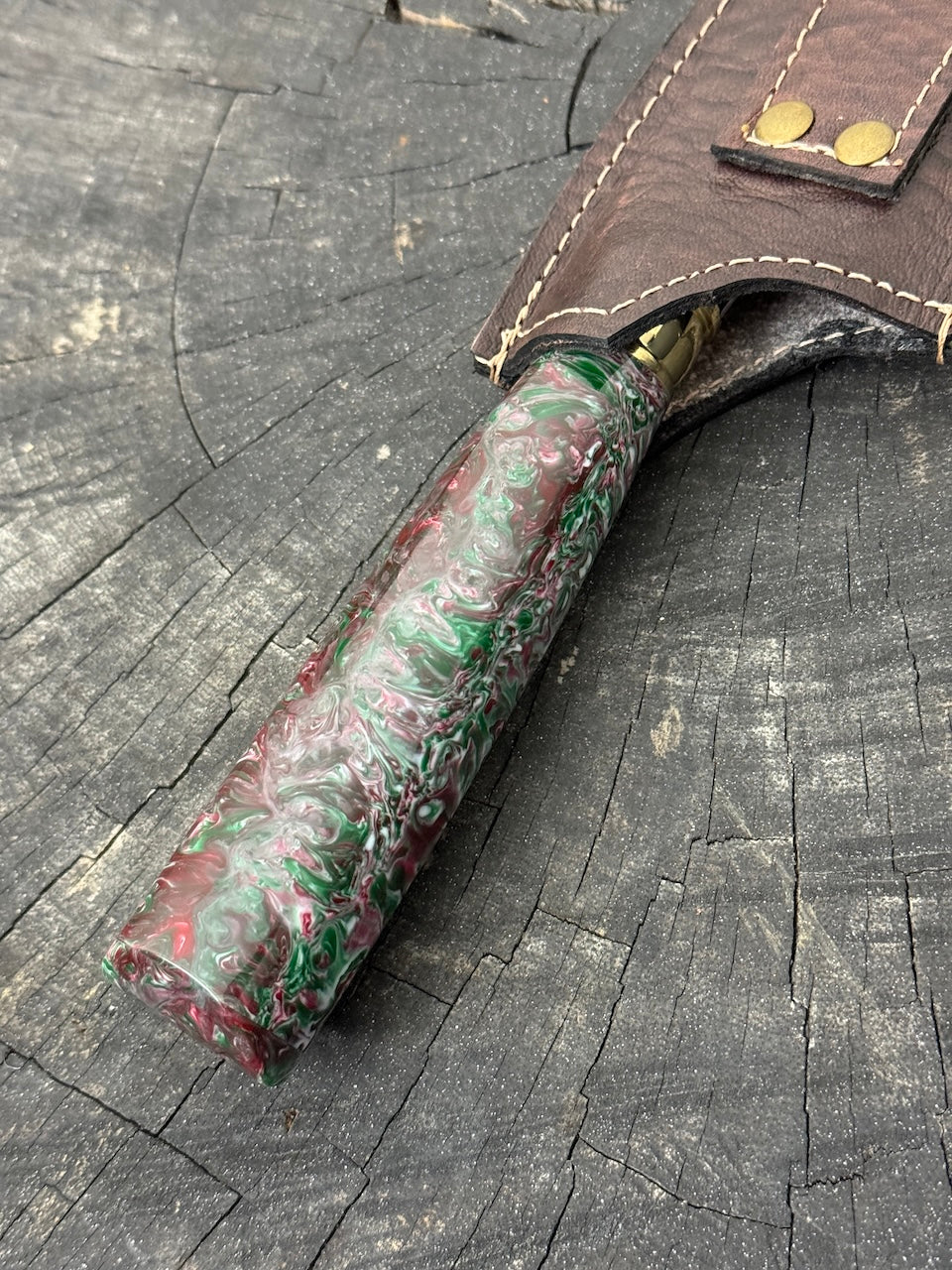 8" Branca Knife, Custom Block, SS440 - 210mm