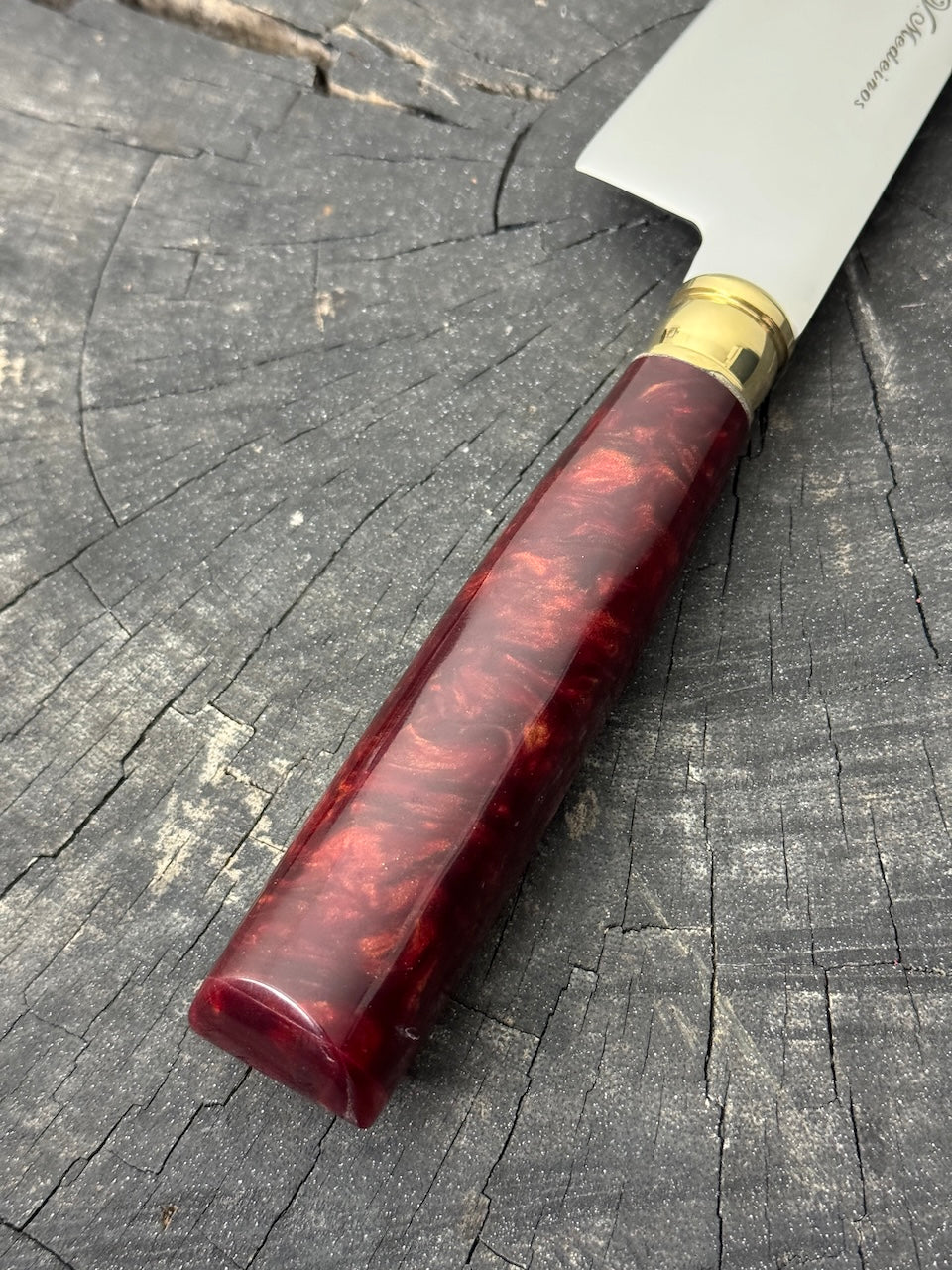 8" Branca Knife, Custom Block, SS440 - 210mm