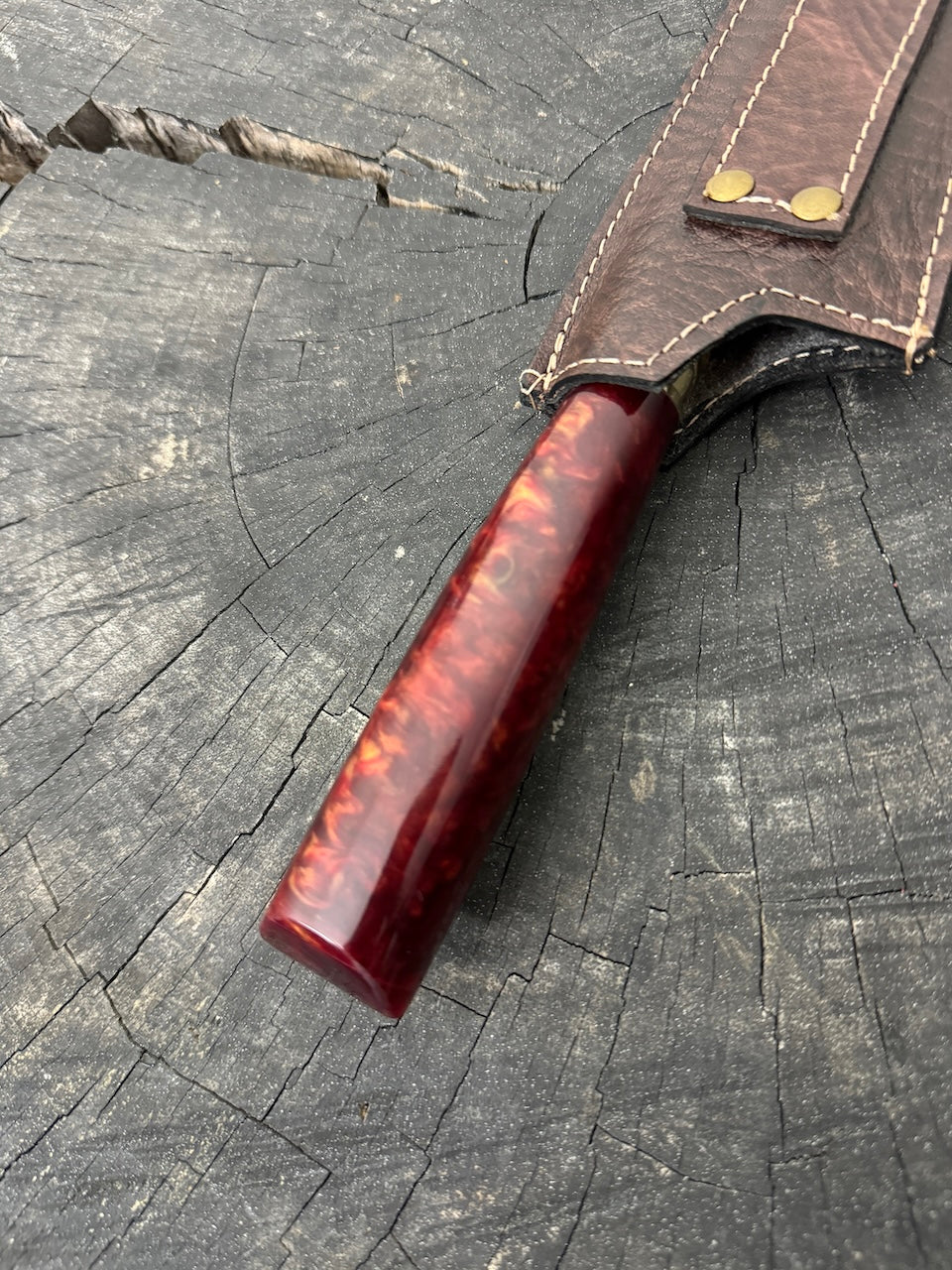 8" Branca Knife, Custom Block, SS440 - 210mm