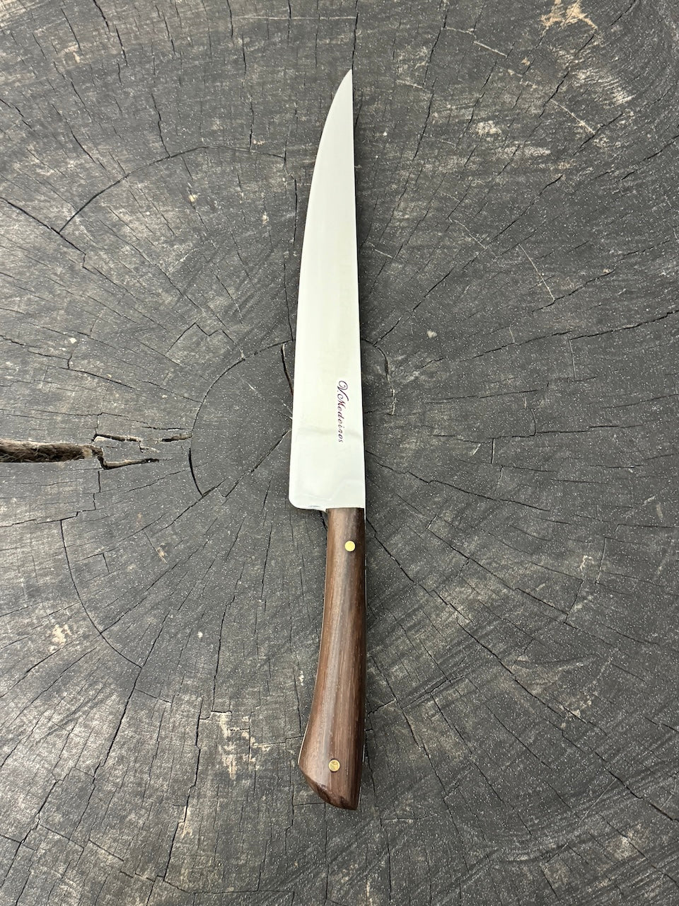 8" Chimango Knife, Native Hardwood, SS440 - 200mm