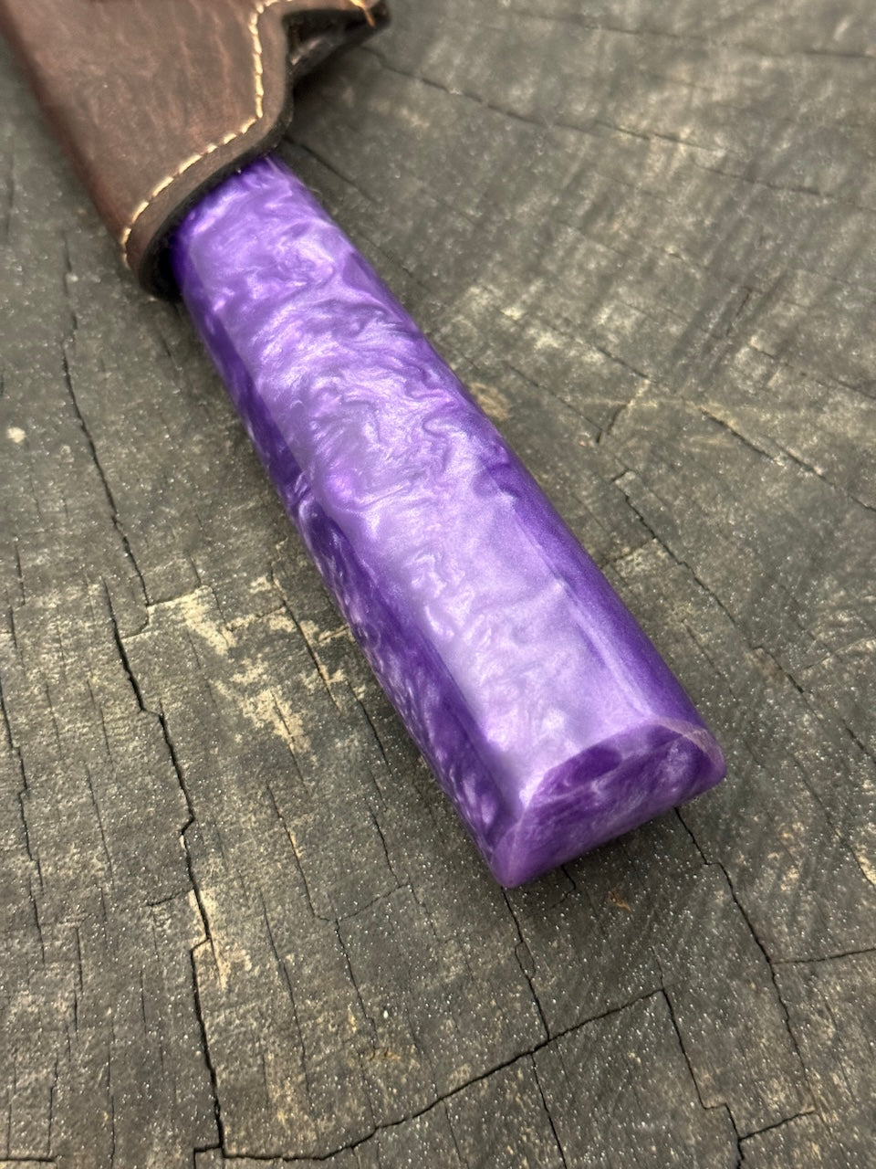 8" Chef Knife, Custom Block, SS420 - 200mm