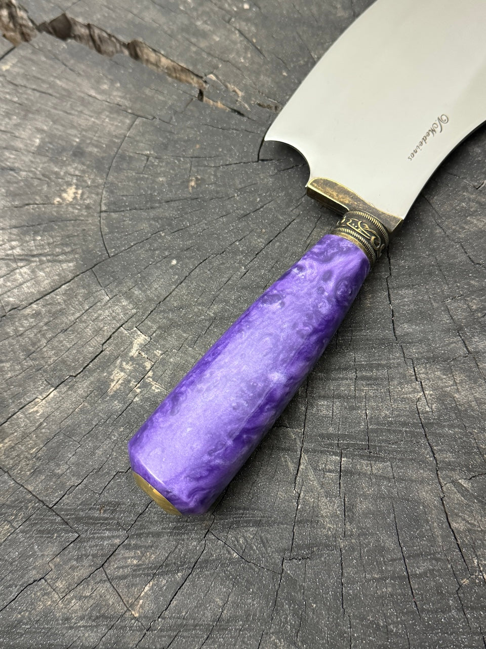 7" Cutelo Wild Cleaver, Custom Block, SS440 - 180mm