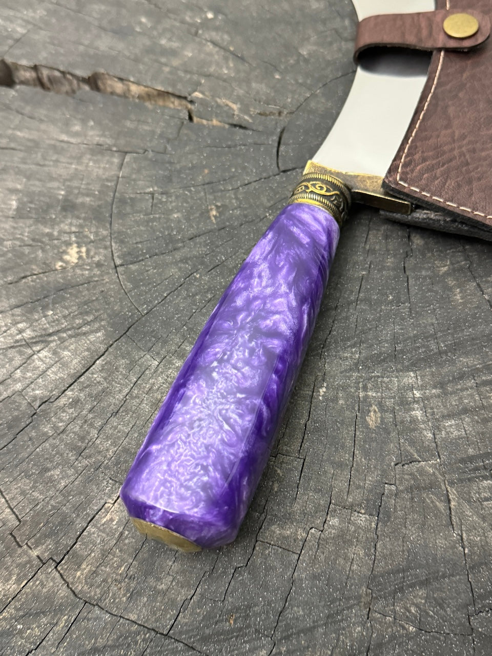 7" Cutelo Wild Cleaver, Custom Block, SS440 - 180mm