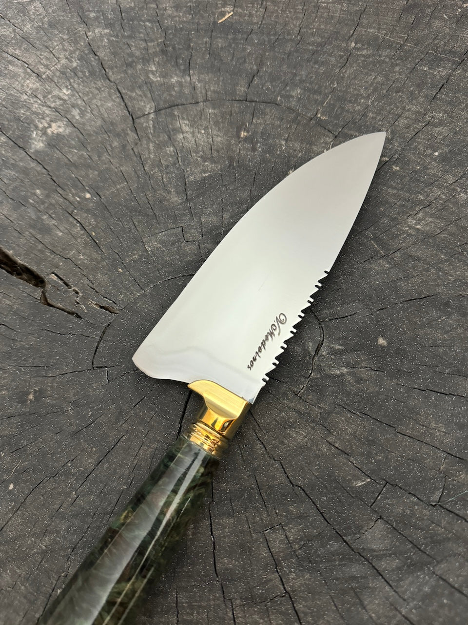 6" Picanha Knife, Custom Block, SS420 - 150mm