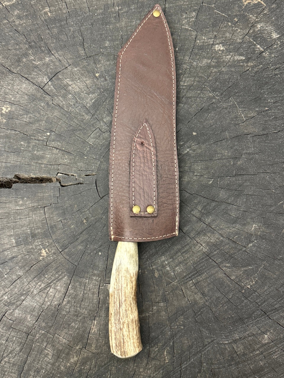 8" Kultura Knife, Deer Antler, SS440 - 200mm