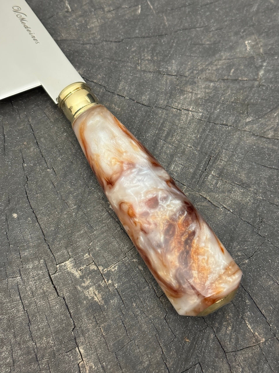 8" Kultura Knife, Custom Block, SS440 - 200mm