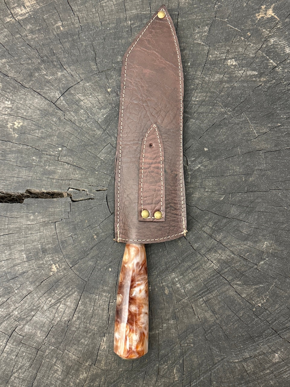 8" Kultura Knife, Custom Block, SS440 - 200mm