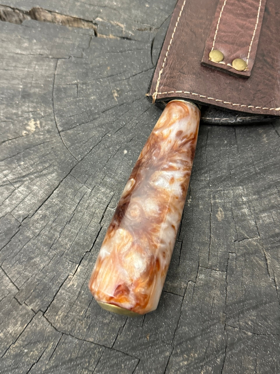 8" Kultura Knife, Custom Block, SS440 - 200mm