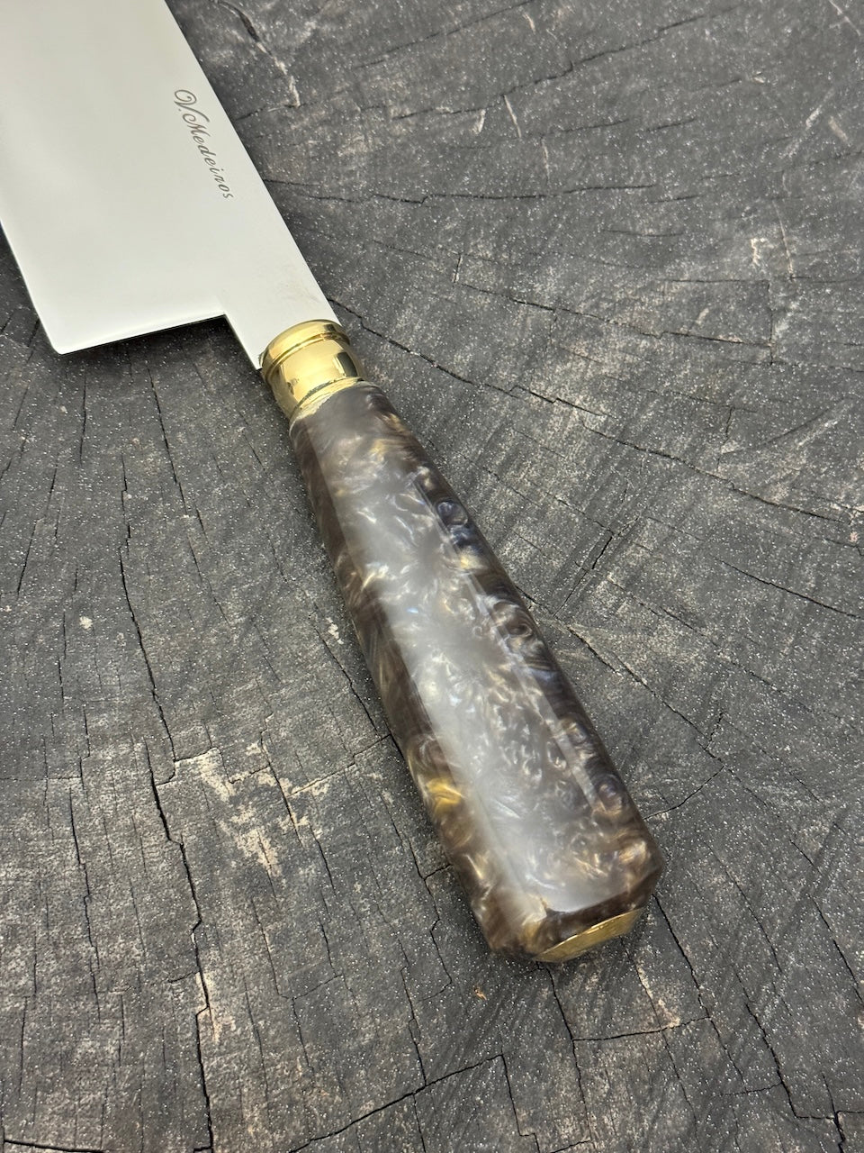 8" Kultura Knife, Custom Block, SS440 - 200mm