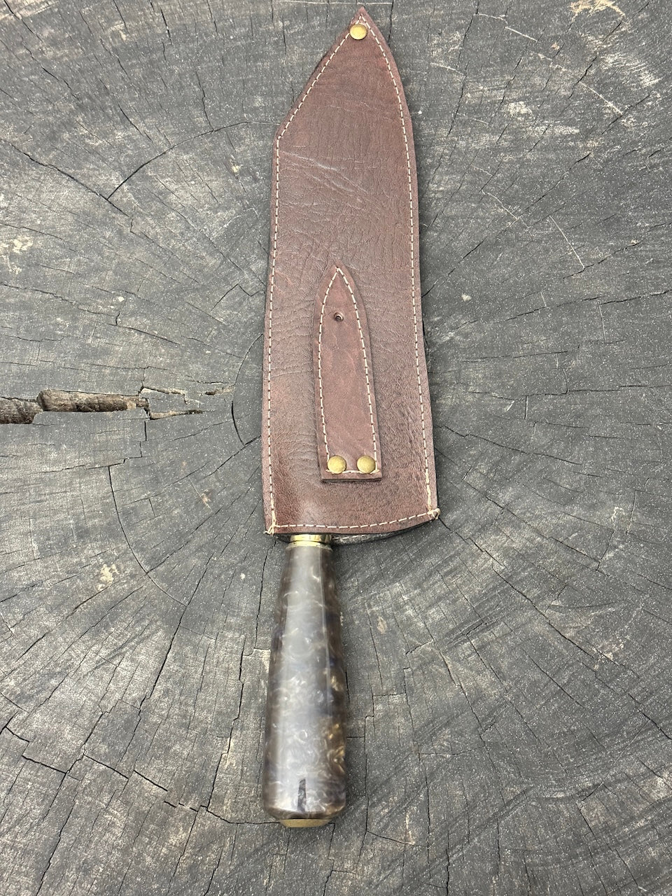 8" Kultura Knife, Custom Block, SS440 - 200mm