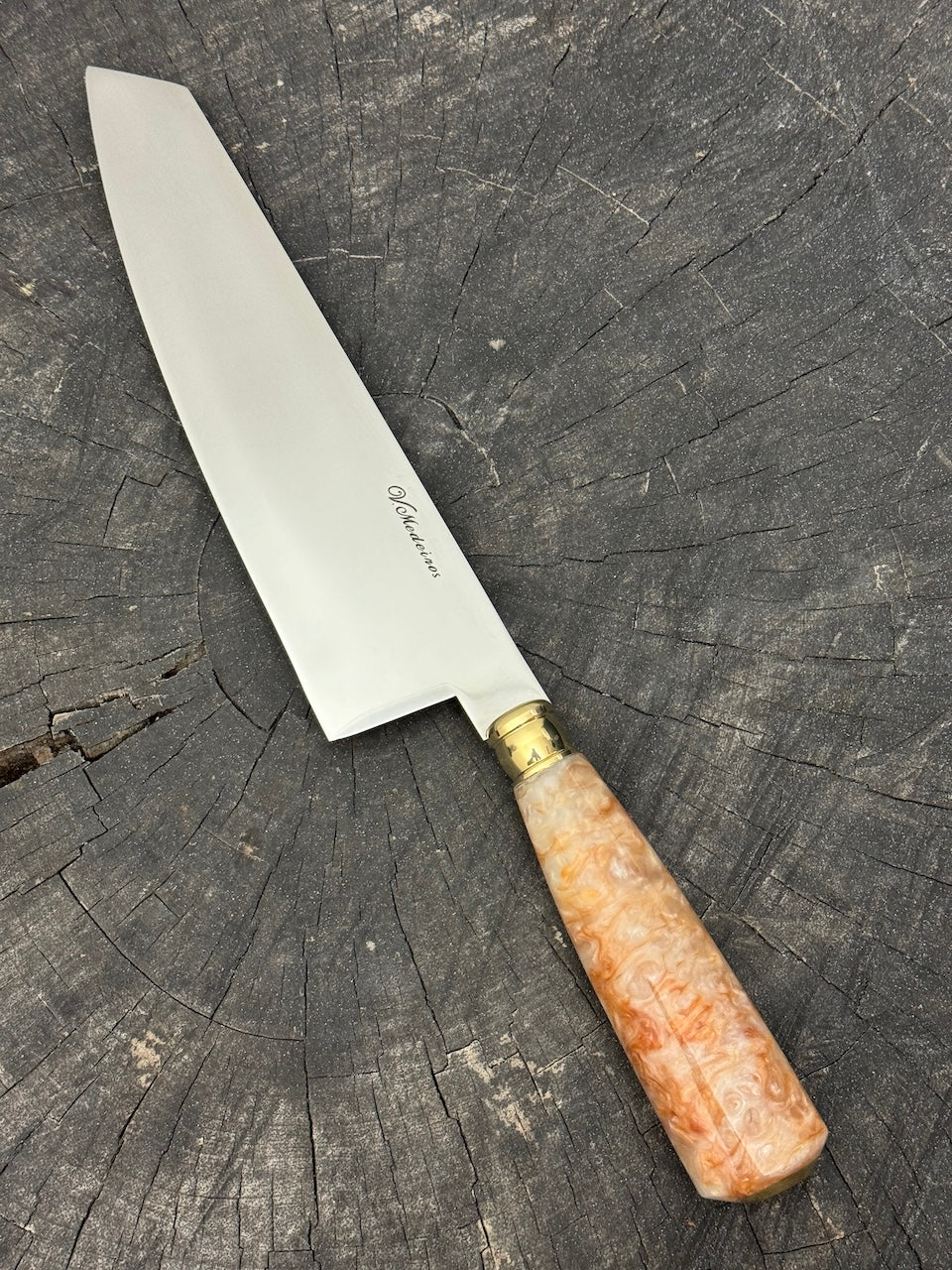 8" Kultura Knife, Custom Block, SS440 - 200mm