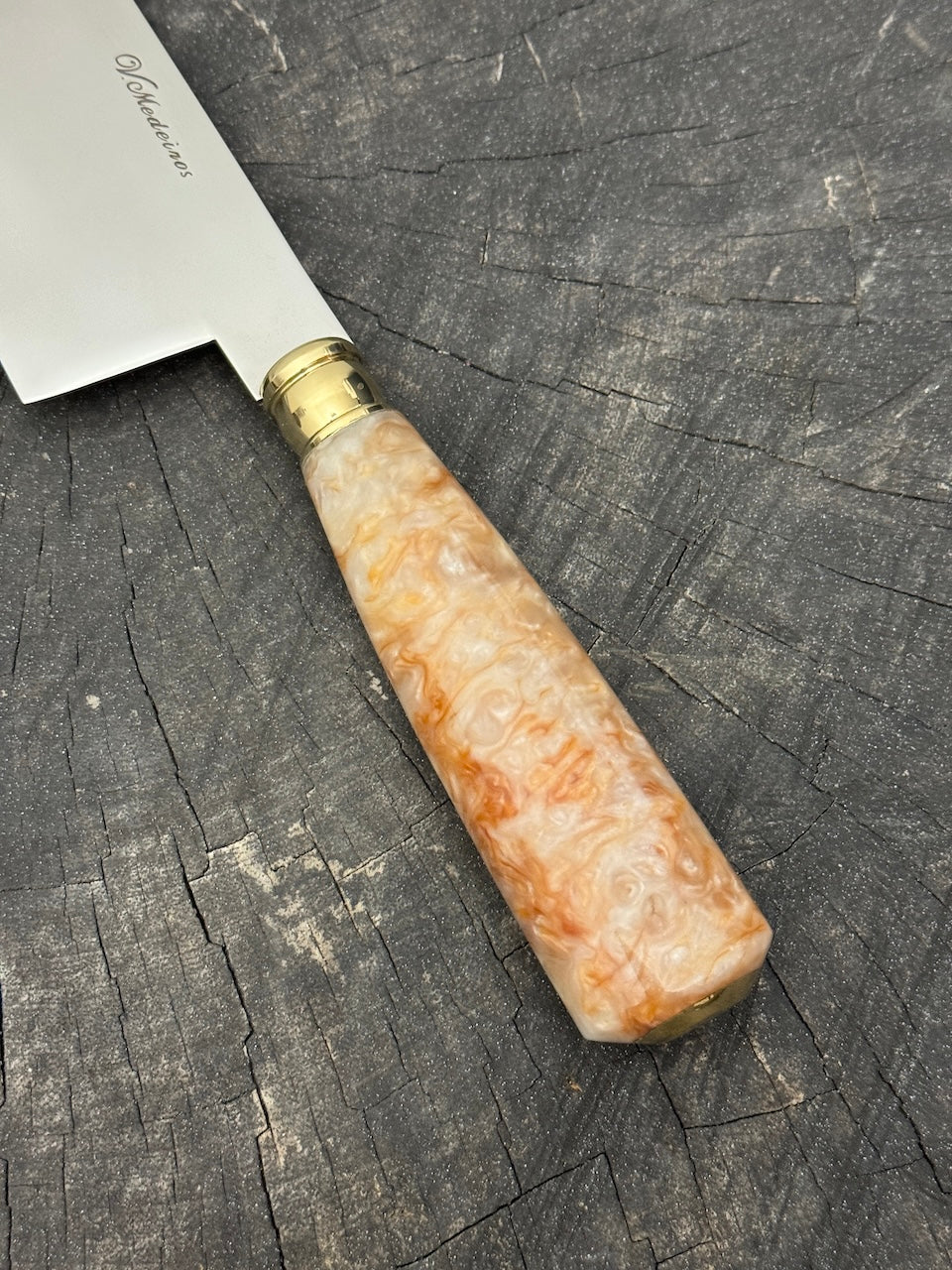 8" Kultura Knife, Custom Block, SS440 - 200mm