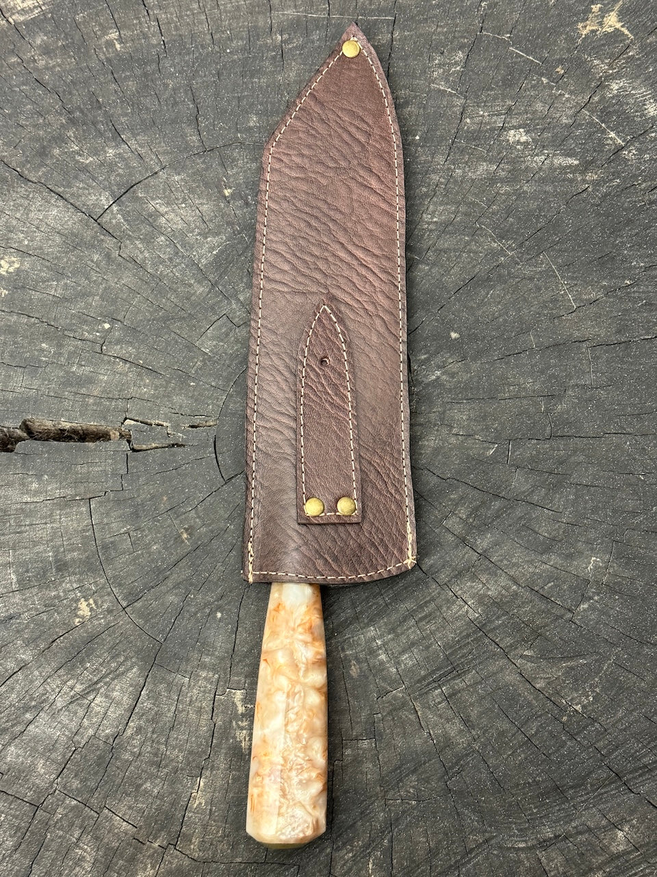 8" Kultura Knife, Custom Block, SS440 - 200mm