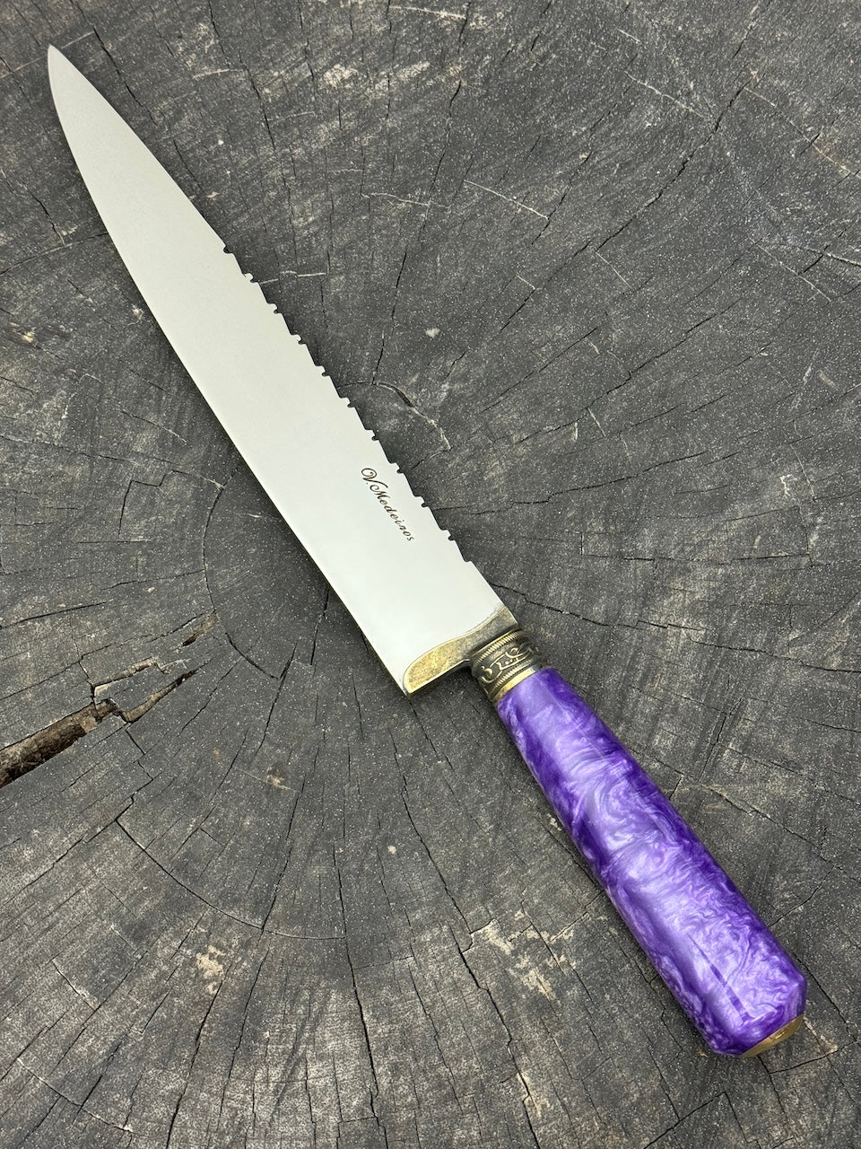10" Chef Knife, Custom Block, SS440 - 250mm