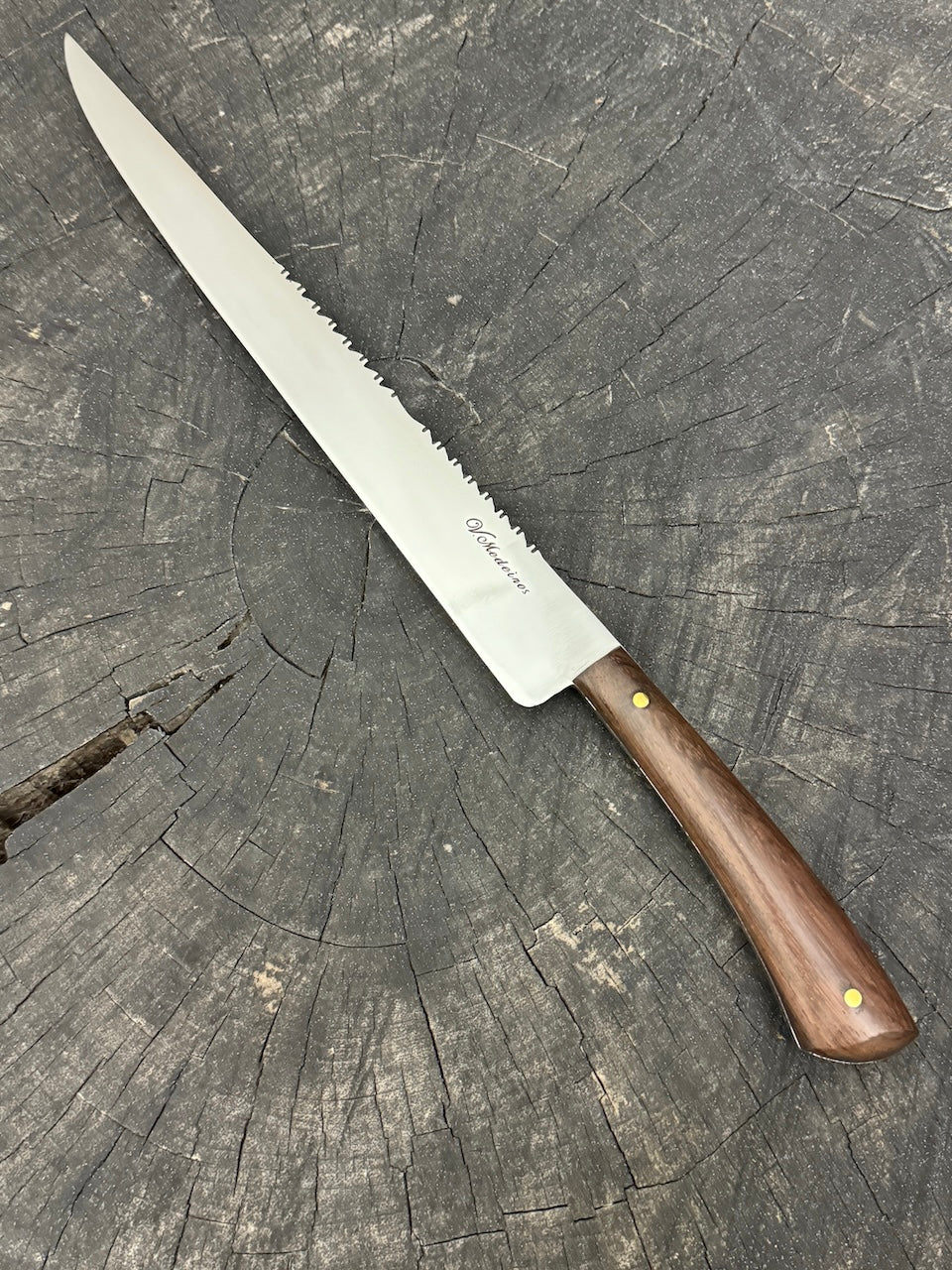 10" Chimango Knife, Native Hardwood, SS440 - 250mm