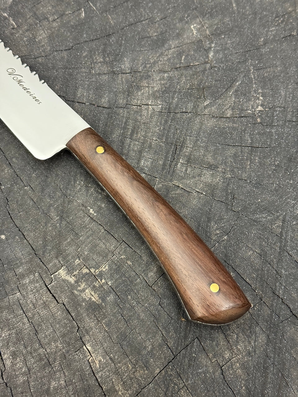 10" Chimango Knife, Native Hardwood, SS440 - 250mm