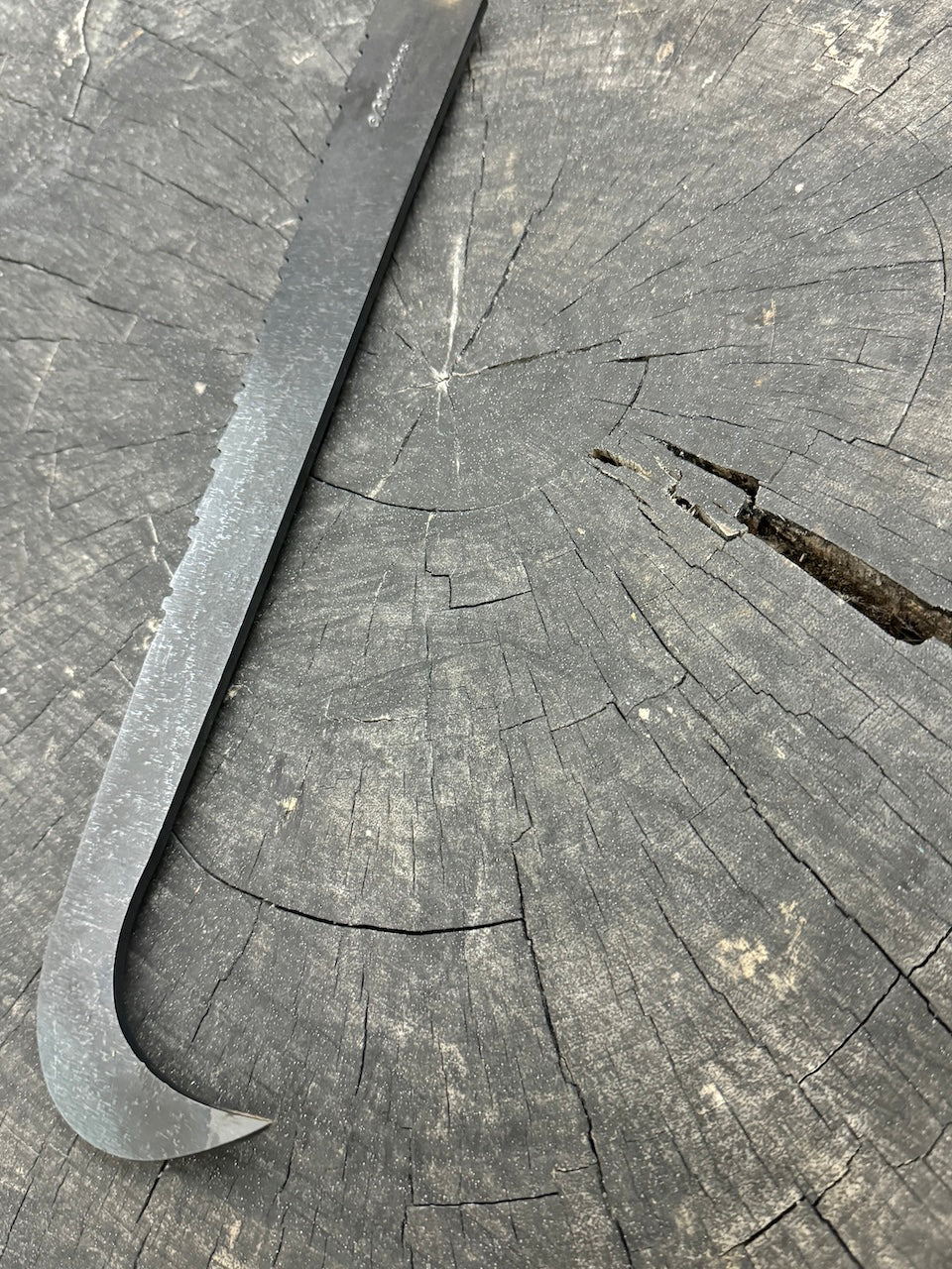 13" BBQ & Grill Hook, Meat Flipper, Native Hardwood, CS1070 - 320mm