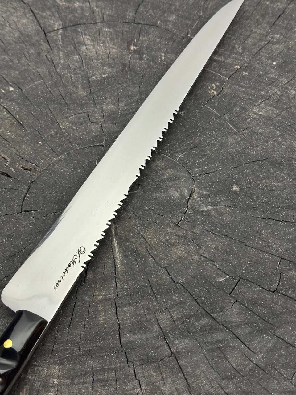 10" Chimango Full Tang Knife, Custom Block, SS440 - 250mm