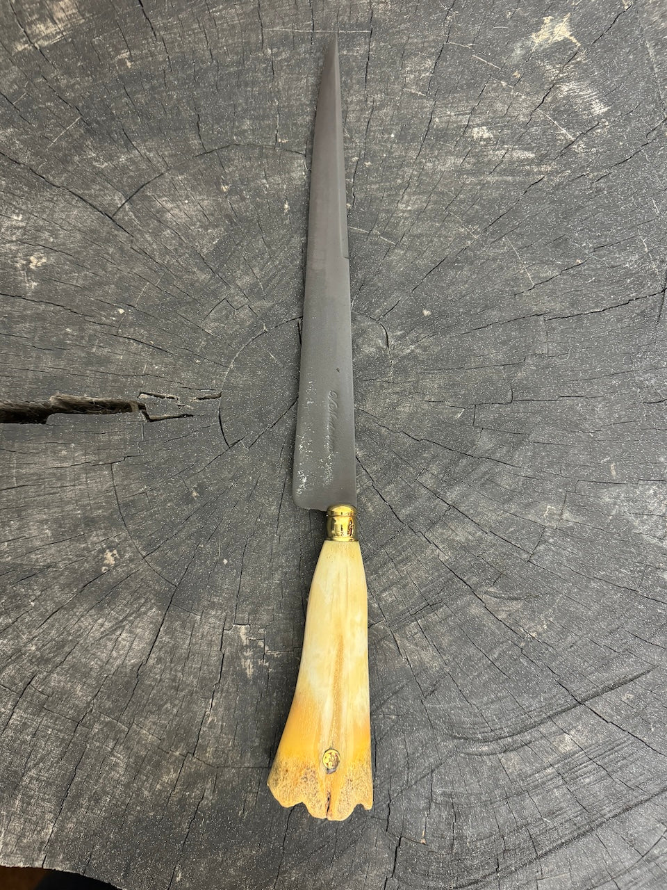 10" Chimango Full Tang Knife, Ox Bone, HCS1070 - 250mm