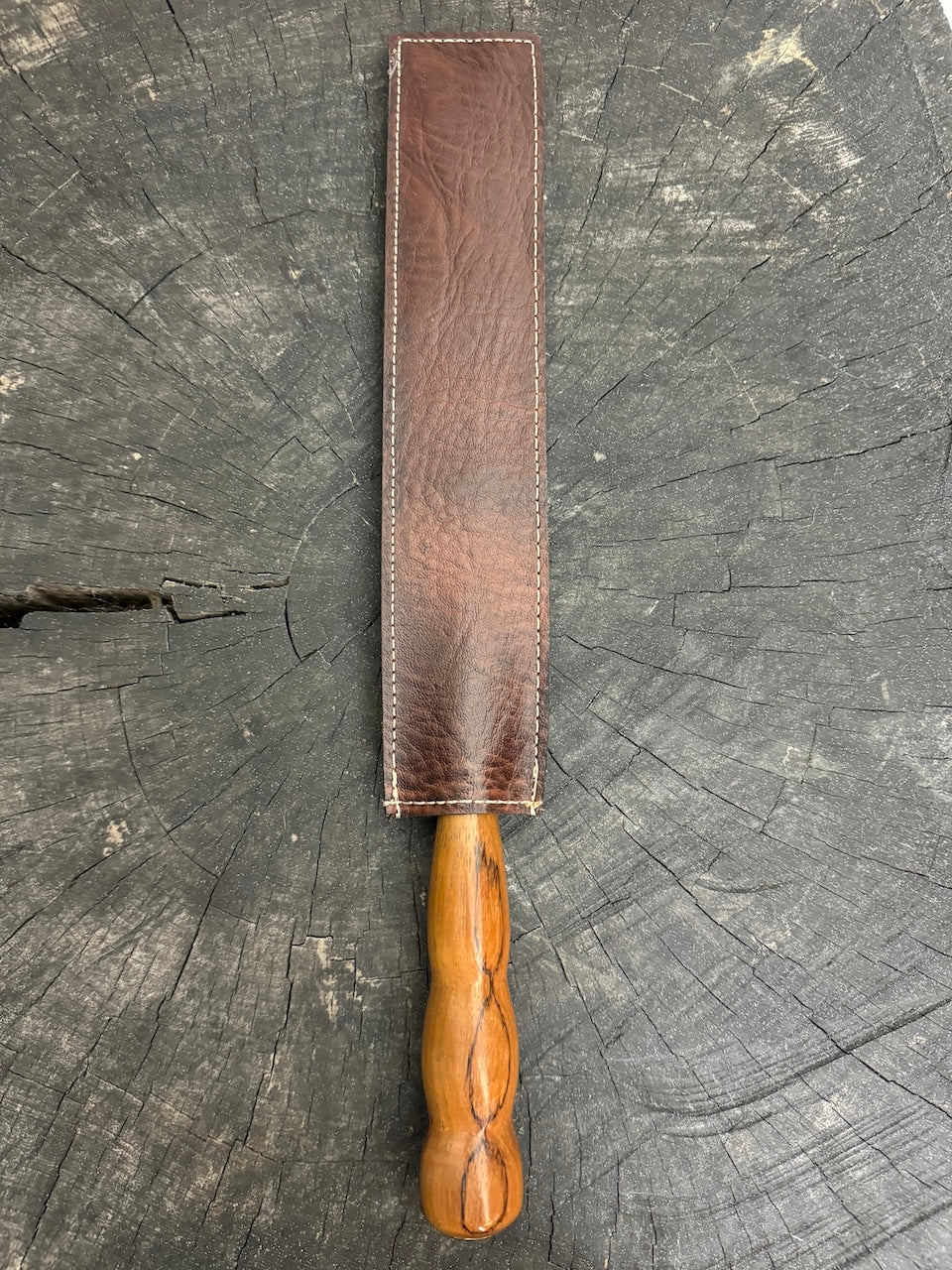 10" BBQ & Grill Fork, Native Hardwood, SS440