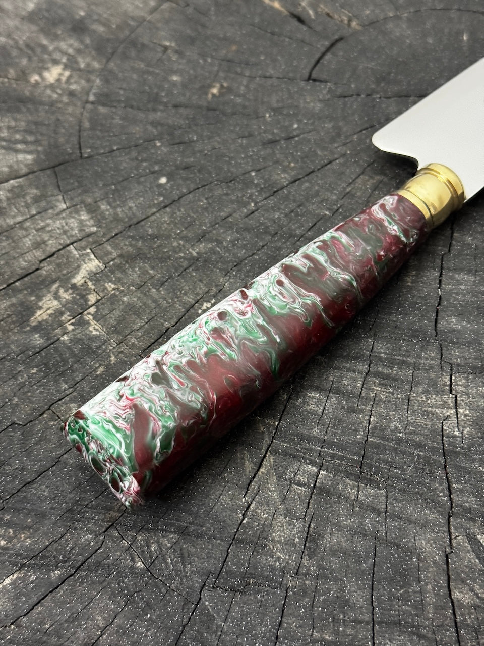 6" Utility Knife, Custom Block, SS440 - 150mm