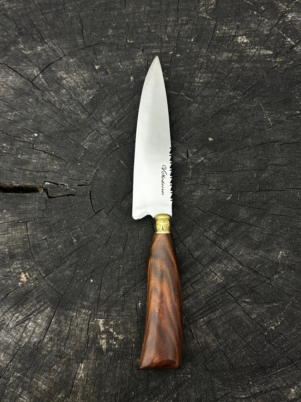 6" Utility Knife, Bolivian Jacaranda Hardwood, SS440 - 150mm