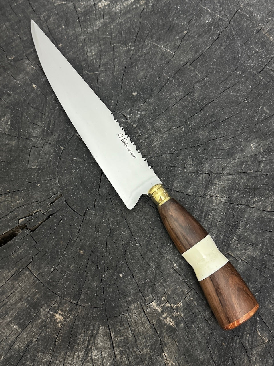 8" Chef Knife, Native Hardwood, SS420 - 200mm