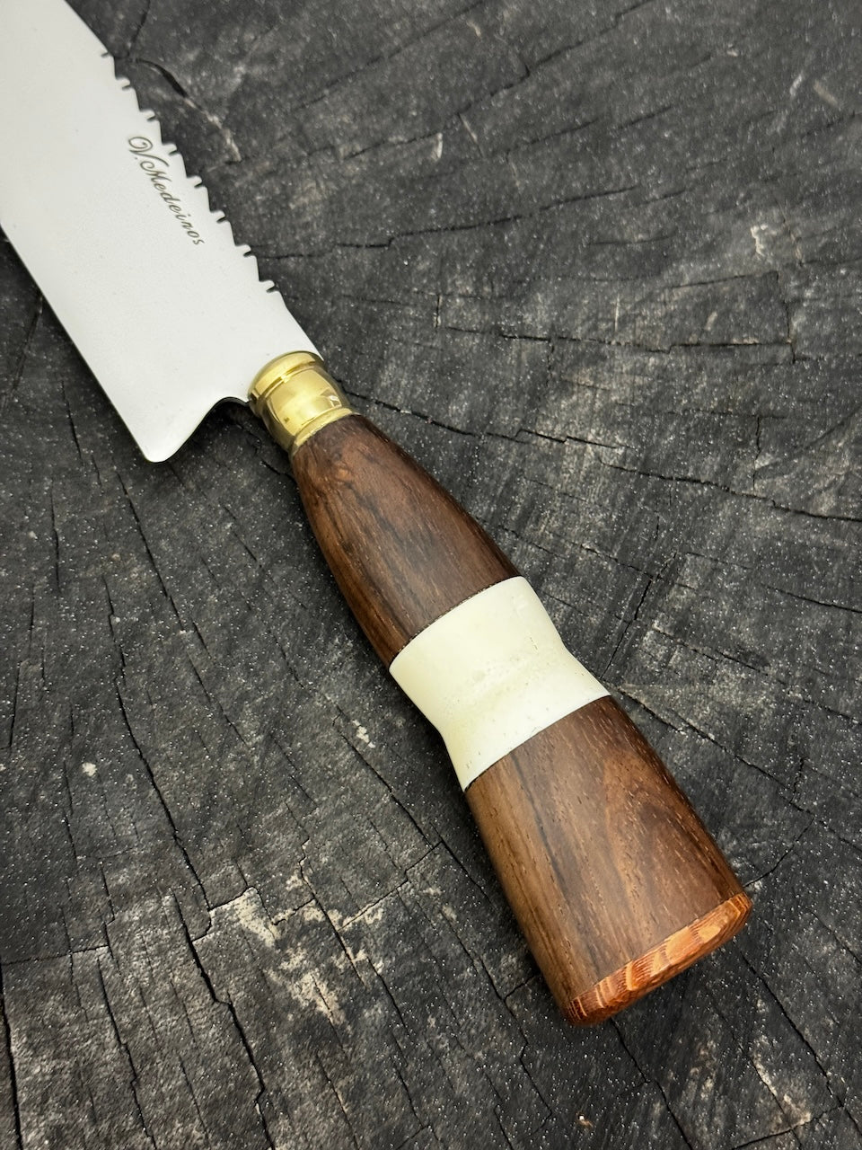8" Chef Knife, Native Hardwood, SS420 - 200mm