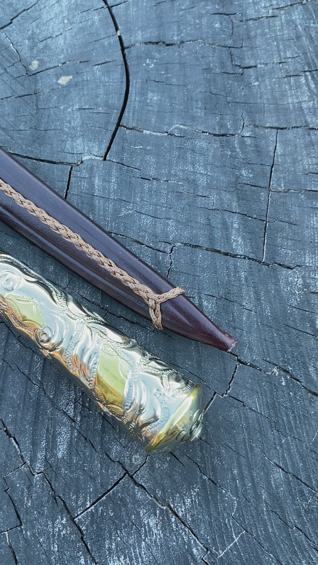 12.6" Damascus Custom Chimango Knife 120 Layers CS1095 15n20