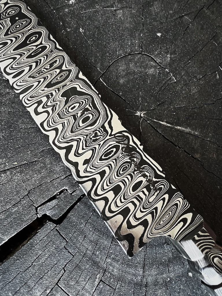 9.5" Damascus Bunka Knife 240 Layers GH CS1095 15n20