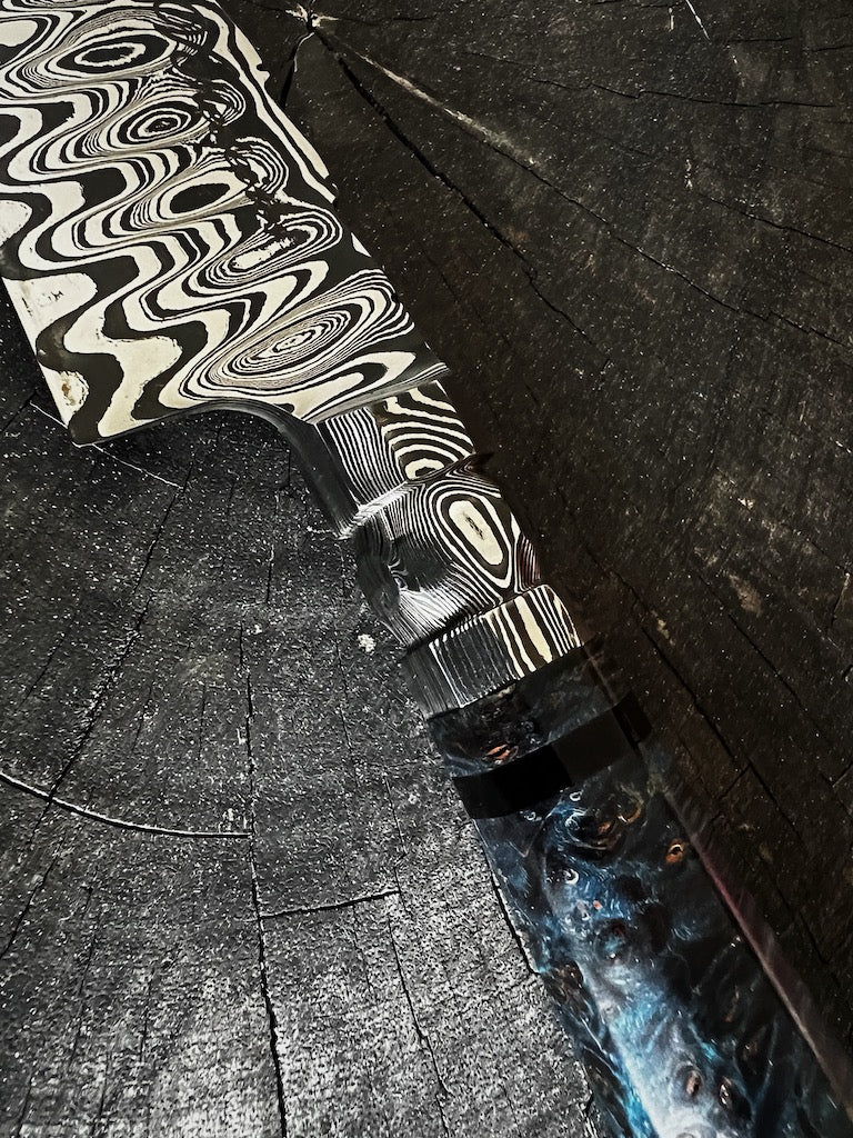 9.5" Damascus Bunka Knife 240 Layers GH CS1095 15n20