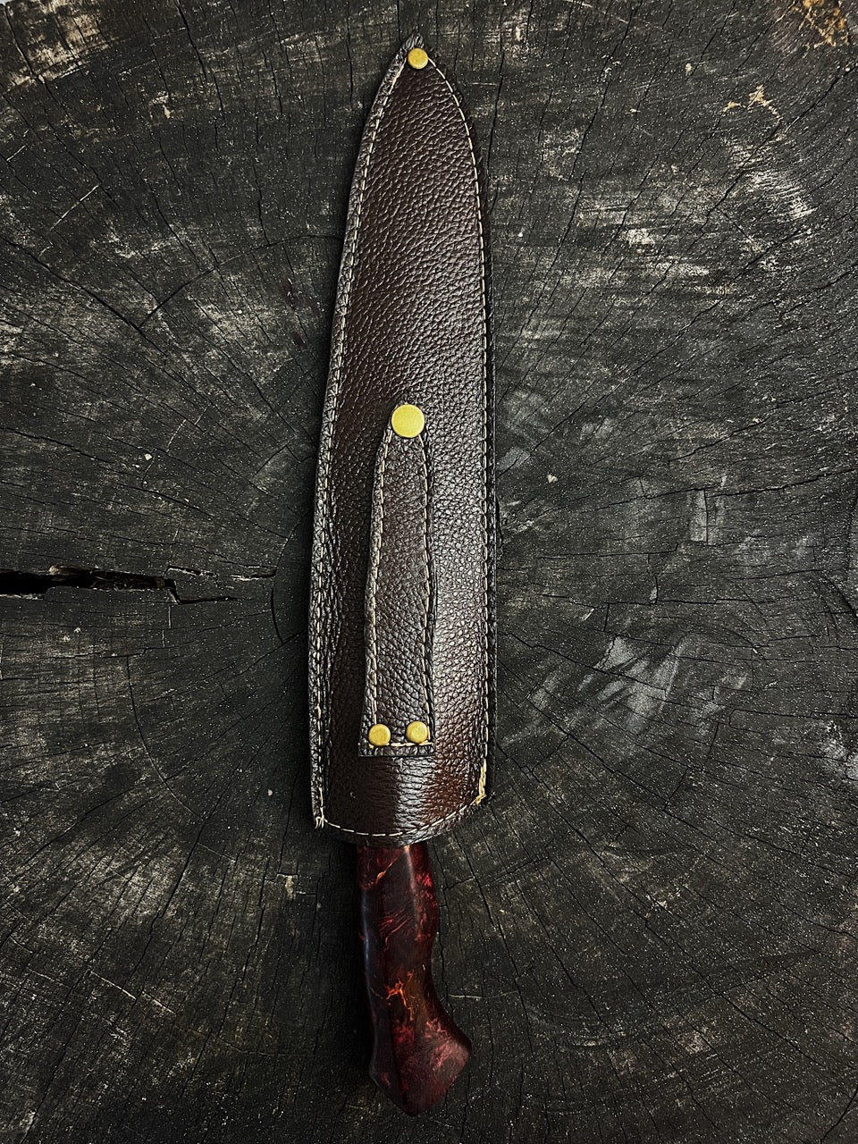 10.5" Damascus Chef Knife 220 Layers GH CS1095 15n20