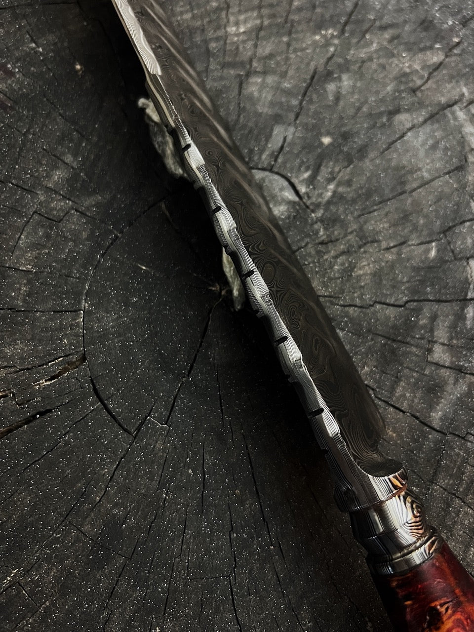 10.5" Damascus Chef Knife 220 Layers GH CS1095 15n20