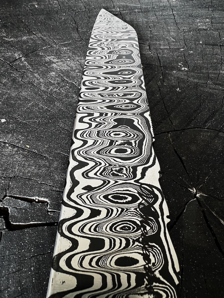 9.5" Damascus Bunka Knife 240 Layers GH CS1095 15n20