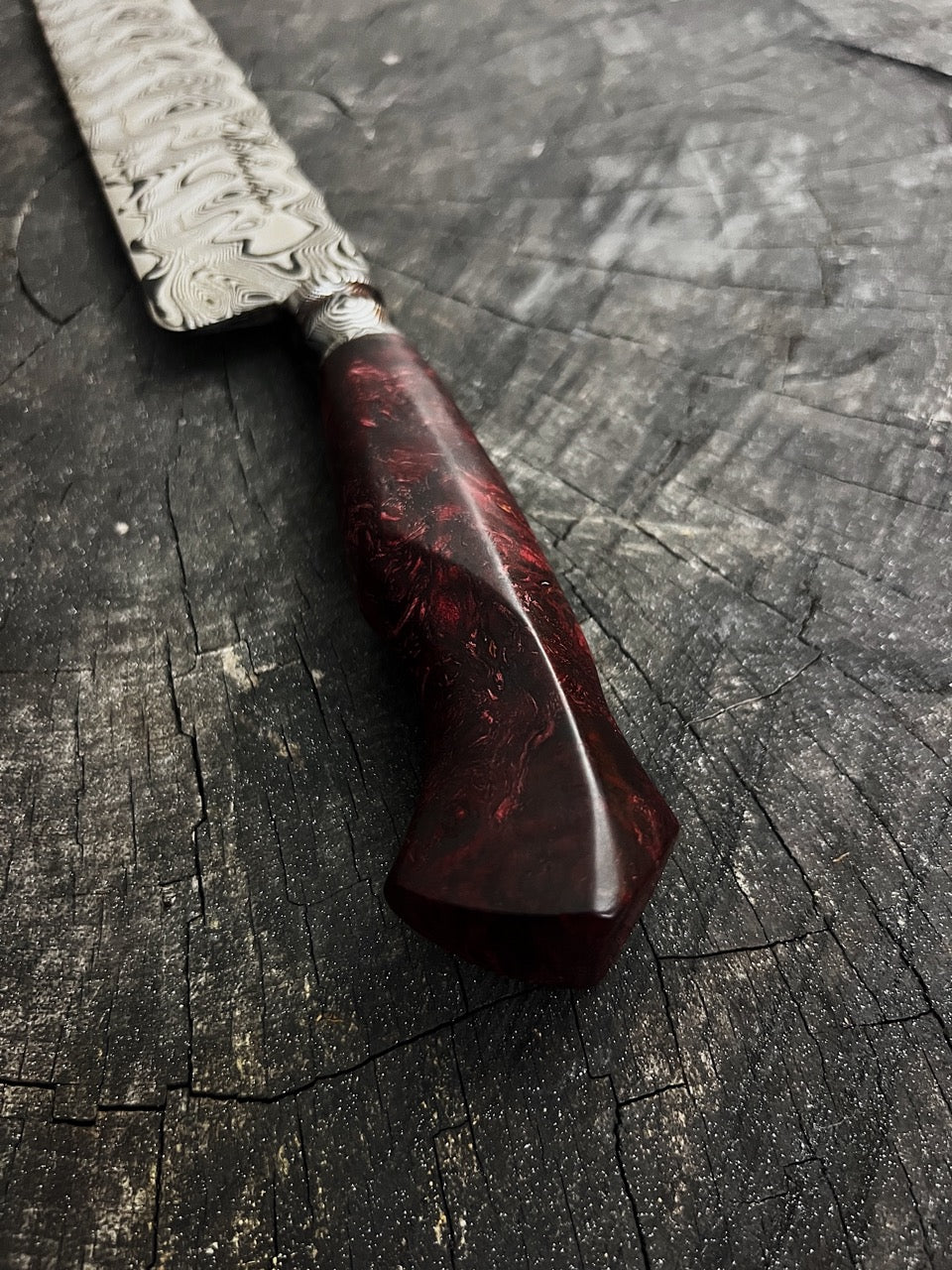 10.5" Damascus Chef Knife 220 Layers GH CS1095 15n20