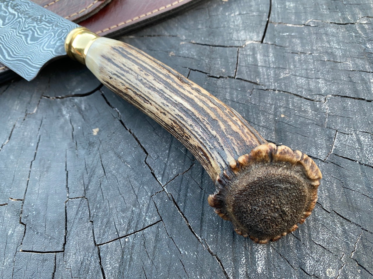 8" Damascus Custom Chef Knife 120 Layers CS1095 15n20