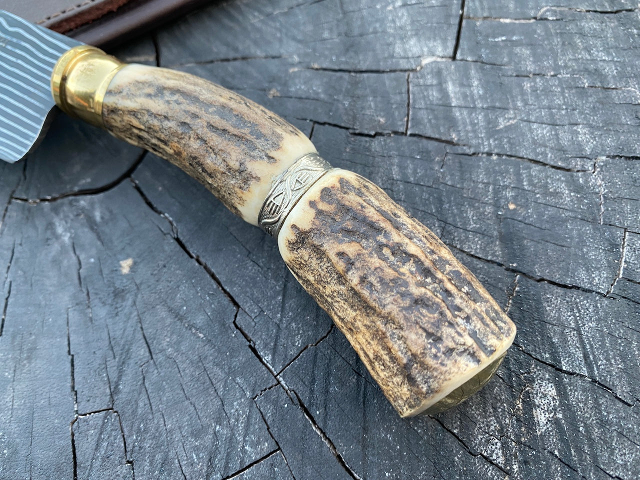 8" Damascus Custom Chef Knife 160 Layers CS1095 15n20