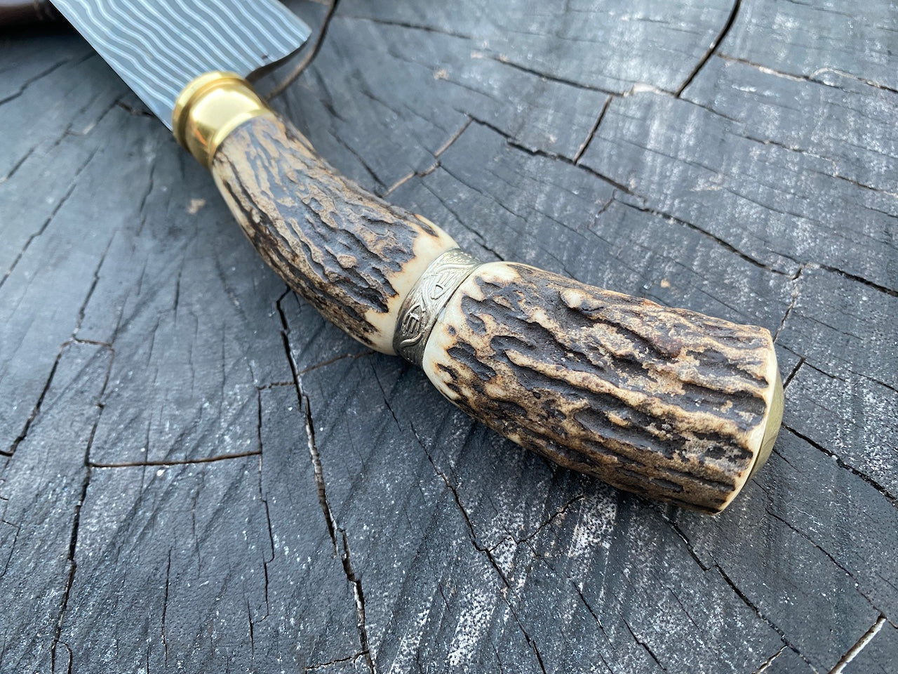 8" Damascus Custom Chef Knife 160 Layers CS1095 15n20