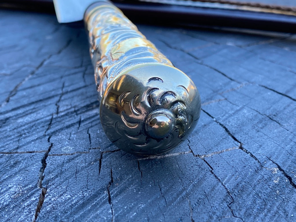 12.6" Damascus Custom Chimango Knife 120 Layers CS1095 15n20