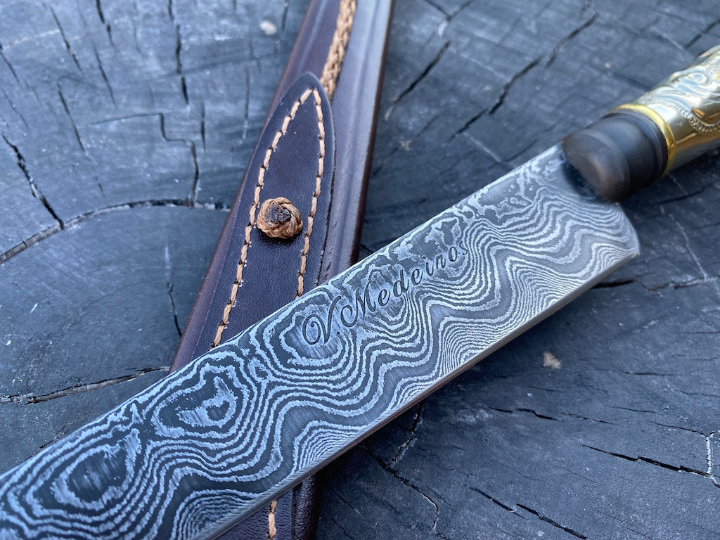 12.6" Damascus Custom Chimango Knife 120 Layers CS1095 15n20