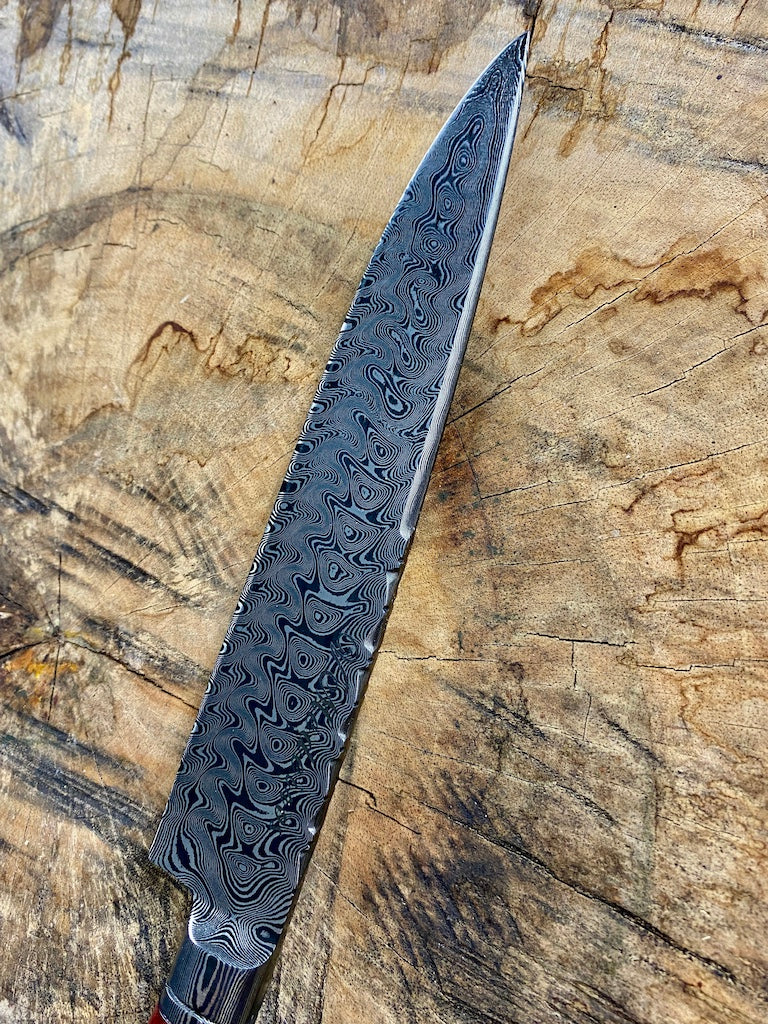 8" Damascus Chef Knife 180 Layers GH CS1095 15n20