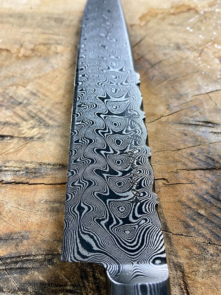 8" Damascus Chef Knife 180 Layers GH CS1095 15n20