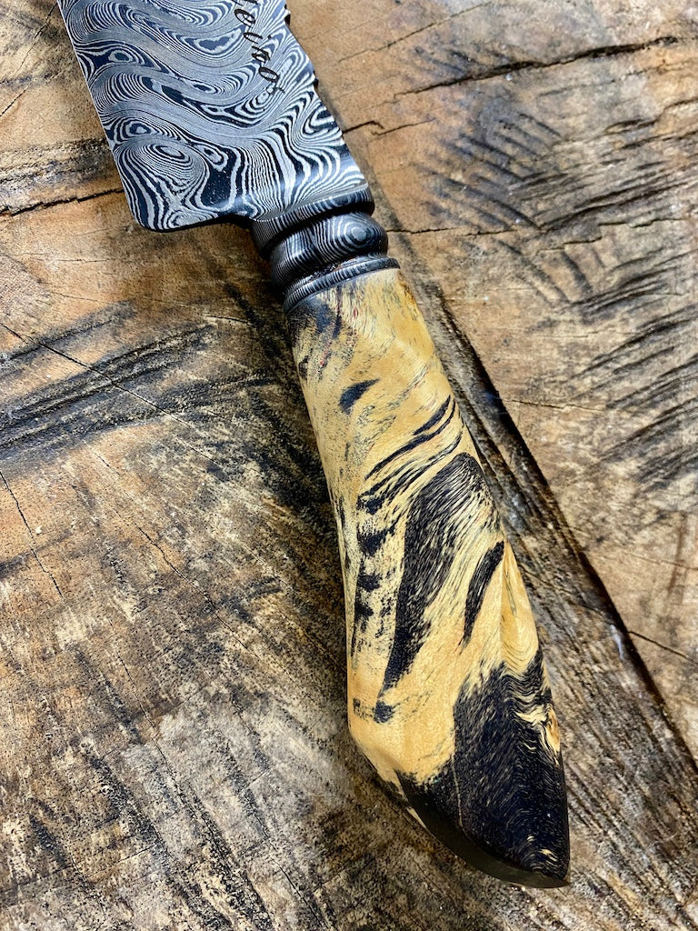 7" Damascus Chef Knife 180 Layers GH CS1095 15n20