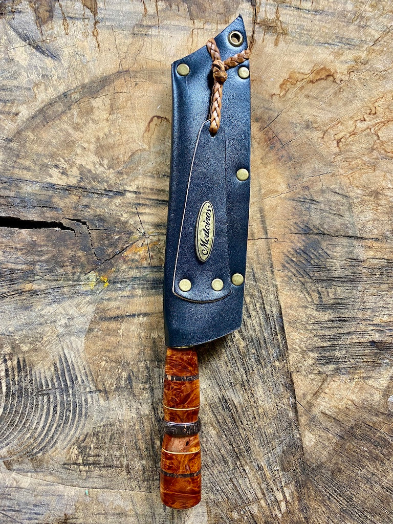 8" Damascus Bunka Knife 180 Layers GH CS1095 15n20