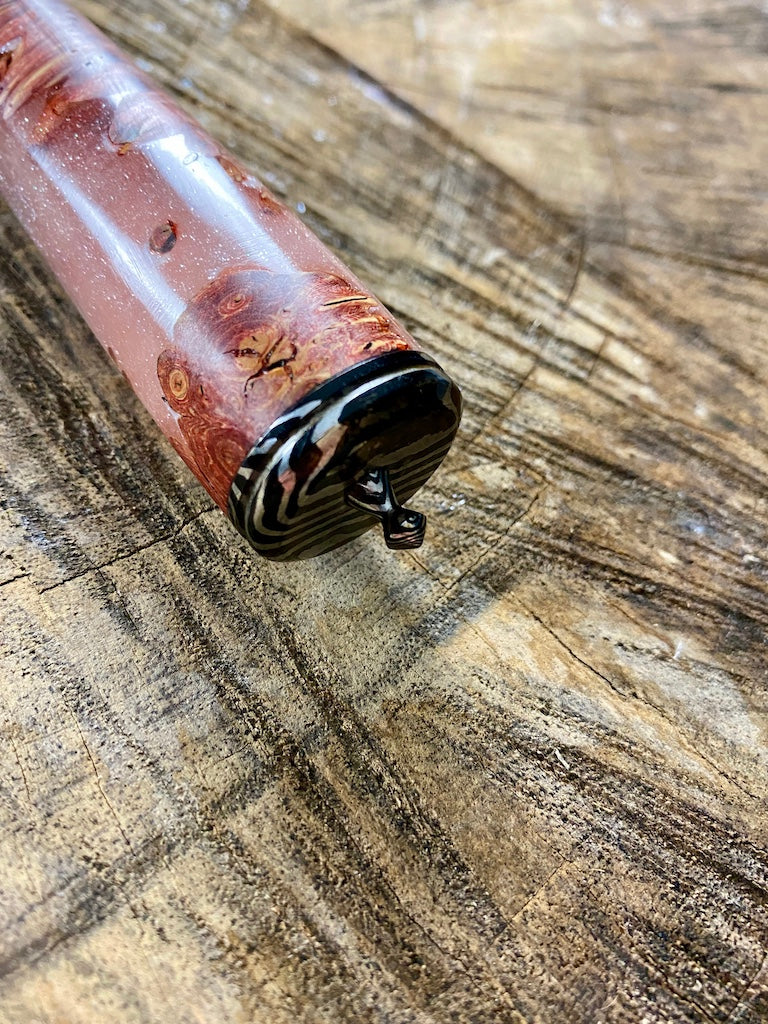 9" Damascus Bunka Knife 180 Layers GH CS1095 15n20