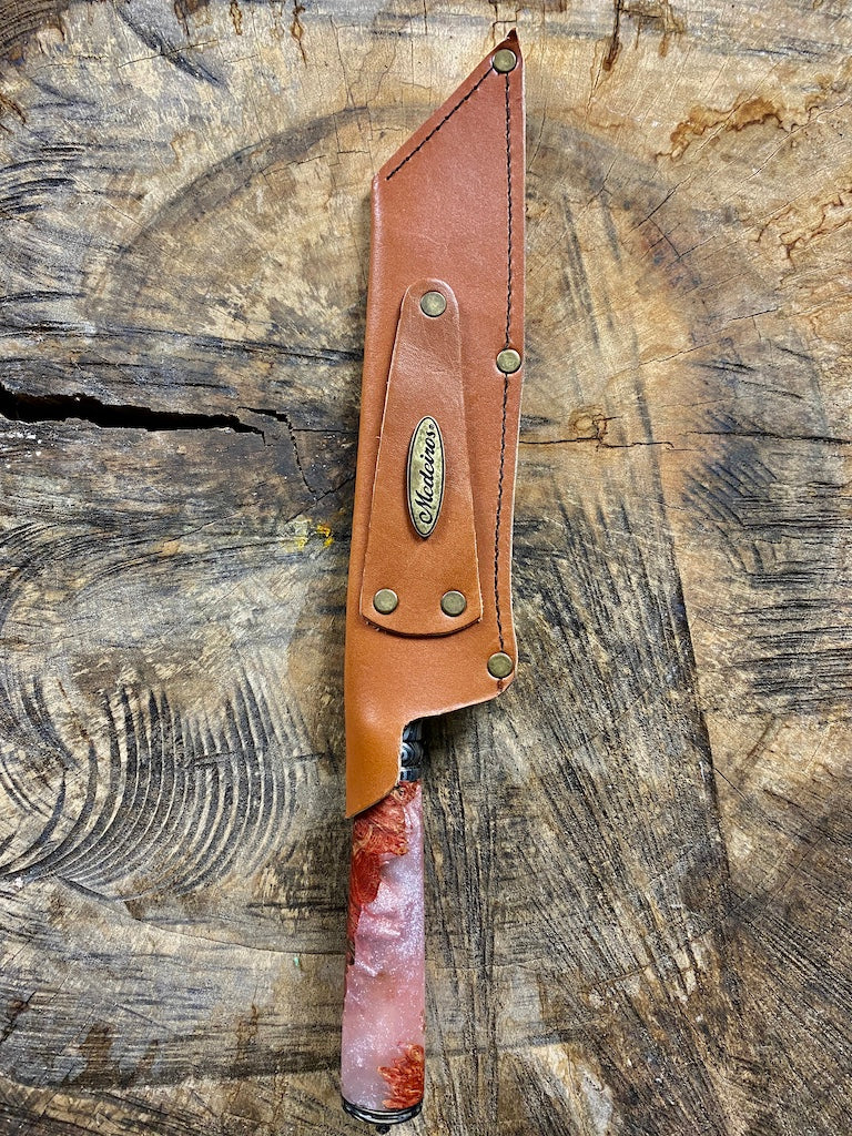 9" Damascus Bunka Knife 180 Layers GH CS1095 15n20