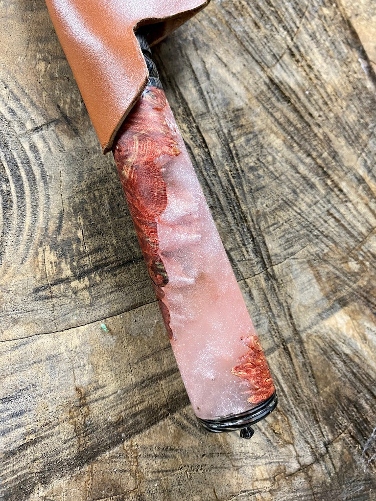 9" Damascus Bunka Knife 180 Layers GH CS1095 15n20