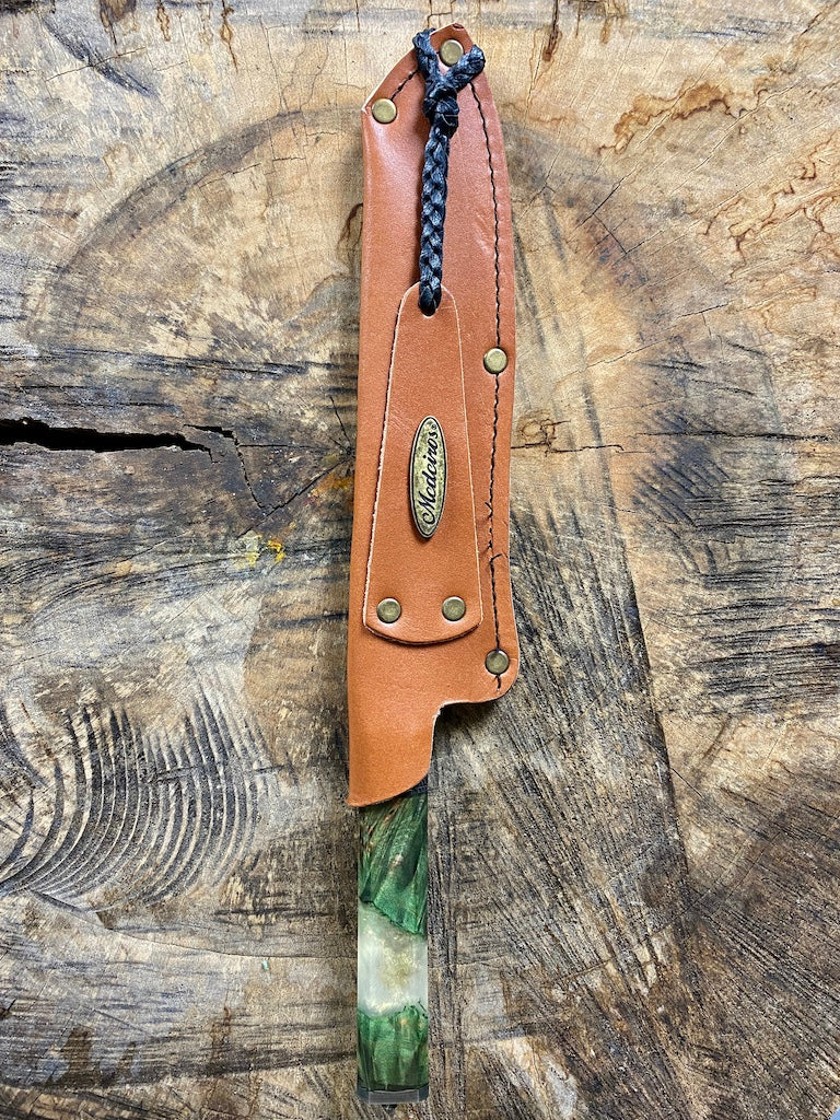 9" Damascus Santoku Knife 180 Layers GH CS1095 15n20